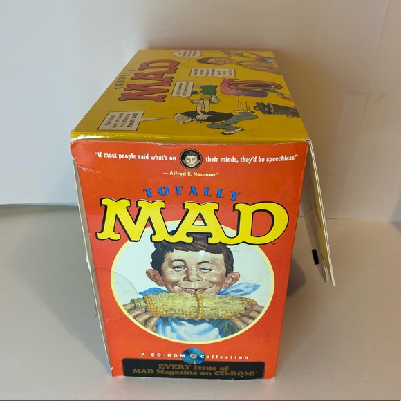 Totally MAD PC Big Box 500+ MAD Magazine Issues on 7 CD-ROMs Broderbund 1999. - Picture 3 of 8